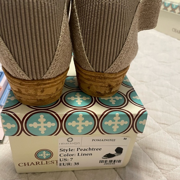 BRAND NEW CHARLESTON PEACHTREE SANDLE- ordered wrong size - Picture 2 of 4